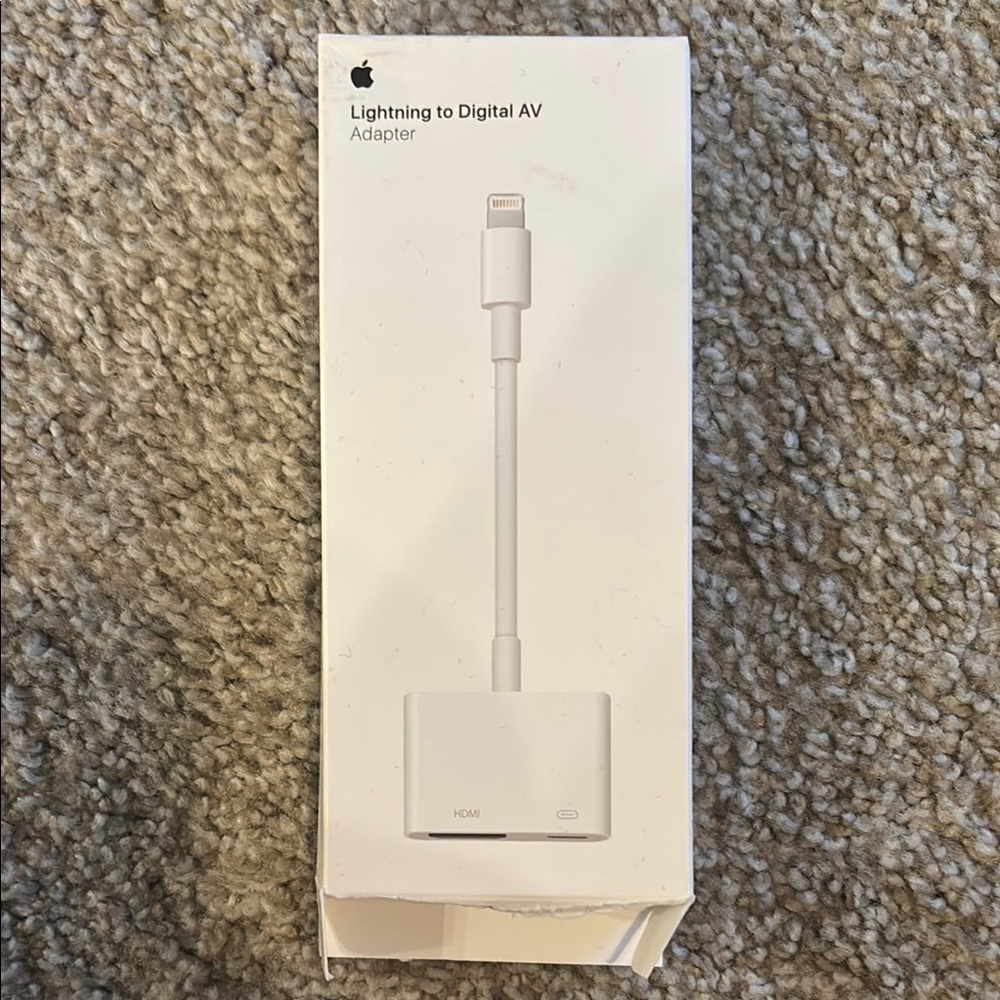 Apple Lightning to Digital AV Adapter - White